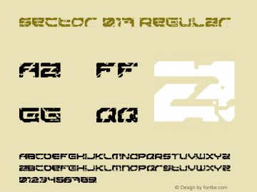 Sector 017 Regular Version 1.0图片样张