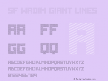 SF WADIM GIANT LINES Version 001.000图片样张