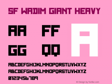 SF WADIM GIANT Heavy Version 001.000图片样张
