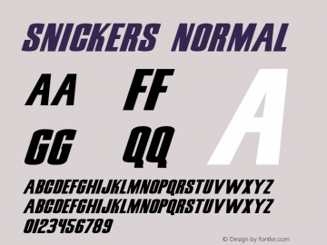 Snickers Normal 02-02-00图片样张