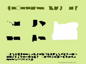 DingMaps Normal 1.0 Thu Feb 17 16:03:01 1994 Font Sample