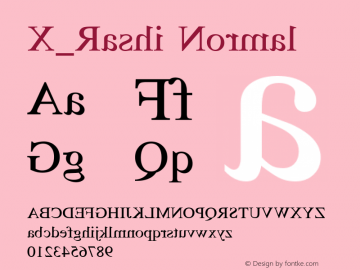 X_Rashi Normal 1.0 Sun Feb 18 14:27:16 1996 Font Sample