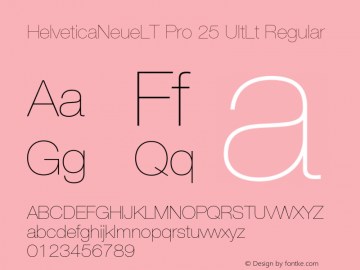 Pro 25 Font,HelveticaNeueLTPro-UltLt Font,Helvetica Neue LT Font,Helvetica Neue LT Pro 25 Ultra Light Font|HelveticaNeueLTPro-UltLt Version 1.000;PS 001.000;Core 1.0.38 Font-OTF Font/Sans-serif Font-Fontke.com For Mobile