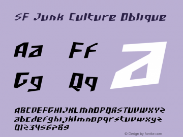 SF Junk Culture Oblique v1.0 - Freeware图片样张