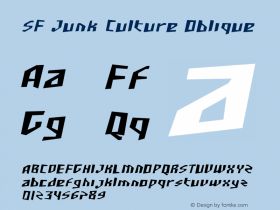 SF Junk Culture Oblique Version 1.1图片样张