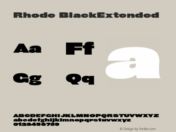 Rhode BlackExtended Version 001.000图片样张