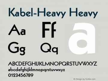 Kabel-Heavy Heavy Version 1.00图片样张