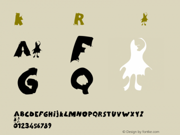 Kidy Regular Version 001.000 Font Sample