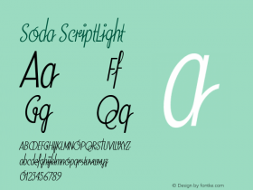 Soda ScriptLight Version 001.000图片样张