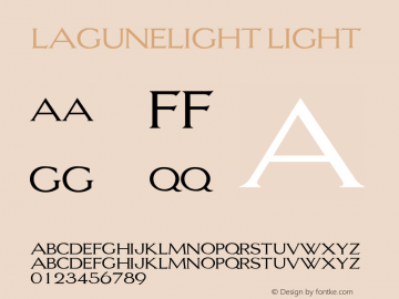 LaguneLight Light Version 001.001图片样张