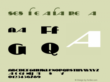 Sesquipedalian Regular Converted from e:\nickfo~1\SE______.TF1 by ALLTYPE Font Sample