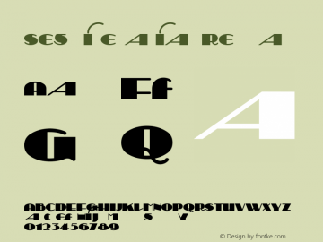 Sesquipedalian Regular Converted from e:\nickfo~1\SE______.TF1 by ALLTYPE图片样张