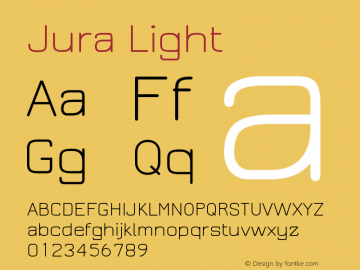 Jura Light Version 2.5.1图片样张