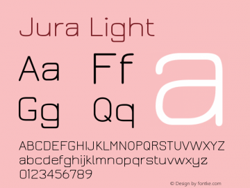 Jura Light Version 2.5图片样张