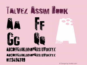 Talvez Assim Book Version 2.1 June 11, 2009 Font Sample