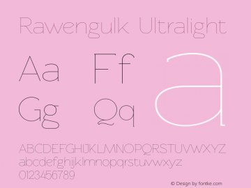 Rawengulk Ultralight Version 0.92图片样张
