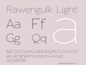 Rawengulk Light Version 0.92图片样张