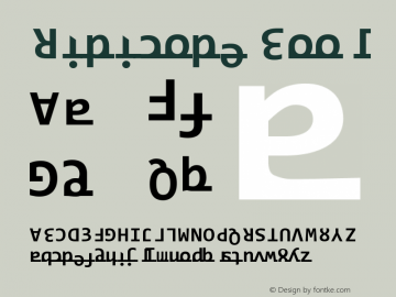 Ridicode Book Version 1.00 October 28, 200 Font Sample