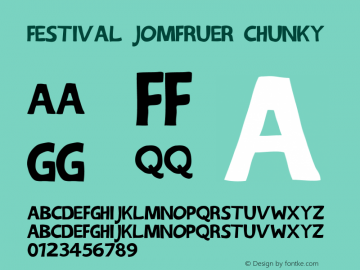 Festival Jomfruer Chunky Version 1.000图片样张