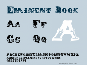 Eminent Book Version 1.00 August 17, 2010 Font Sample