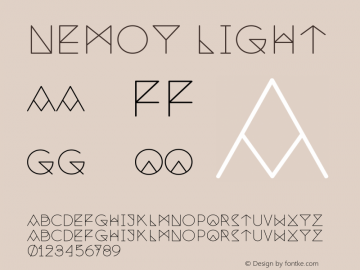 Nemoy Light Version 001.000图片样张