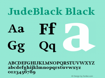 JudeBlack Black Version 001.000图片样张