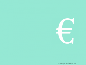 Euro Serif Regular Version 001.000图片样张