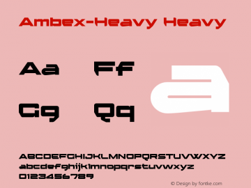 Ambex-Heavy Heavy Version 001.000图片样张