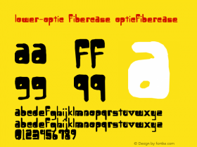 Lower-optic Fibercase opticFibercase Version 1.00 July 7, 2005, i Font Sample