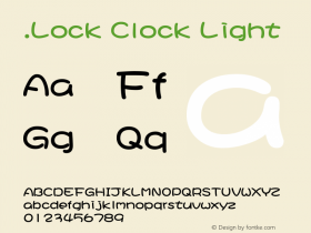 .Lock Clock Light Unknown图片样张