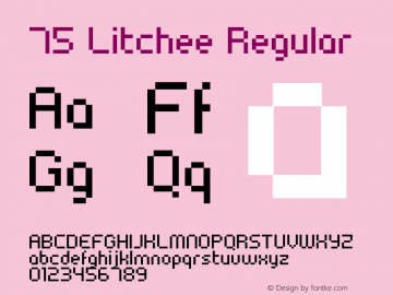 75 Litchee Regular Unknown图片样张