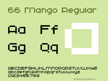 66 Mango Regular Unknown图片样张