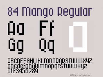 84 Mango Regular Unknown图片样张