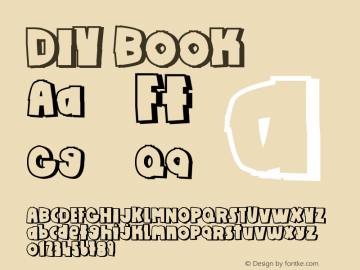 DIY Book Version 1.000 2010 initial r Font Sample