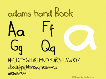 adams hand Book Version 1.0图片样张