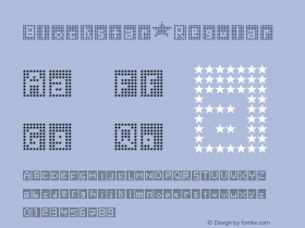 Blockstar Regular Version 1.0图片样张