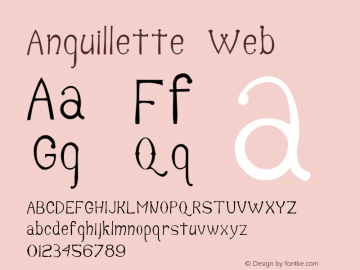 Anguillette Web Version 001.000图片样张