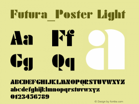 Futura_Poster Light Version 001.000图片样张