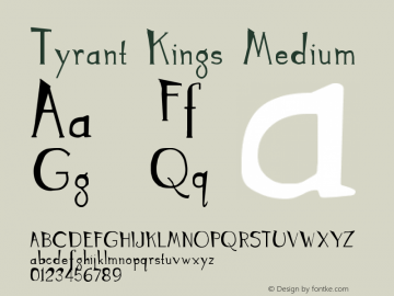 Tyrant Kings Medium Version 1.0图片样张