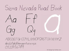 Sierra Nevada Road Book Version 001.001图片样张