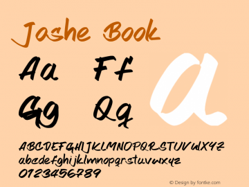 Joshe Book Version 2.00 Octubre 05, 201 Font Sample