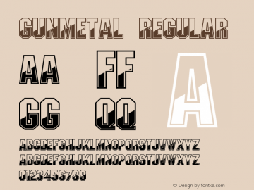 Gunmetal Regular Version 1.03图片样张