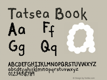 Tatsea Book Version 1.00 November 6, 201图片样张