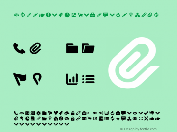 Breezi Icon Set Regular Version 1.0图片样张