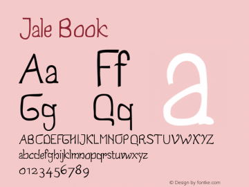 Jale Book Version 2.000 2012 initial r图片样张