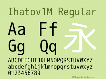 Ihatov1M Regular Version 1.061图片样张