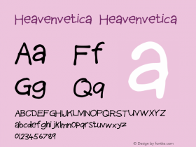 Heavenvetica Heavenvetica Version 001.000图片样张