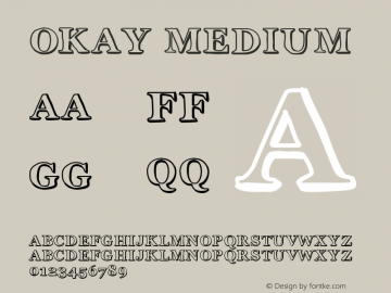 Okay Medium Version 001.000图片样张