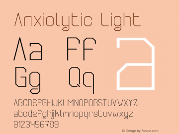 Anxiolytic Light Unknown图片样张