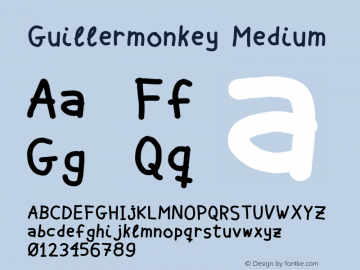 Guillermonkey Medium Version 1.0图片样张